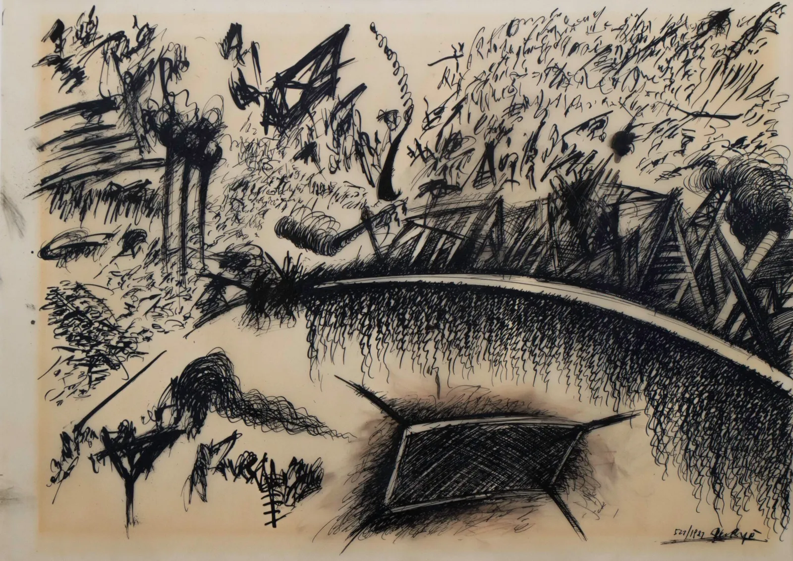 Othmar Zechyr, o.T., 1981