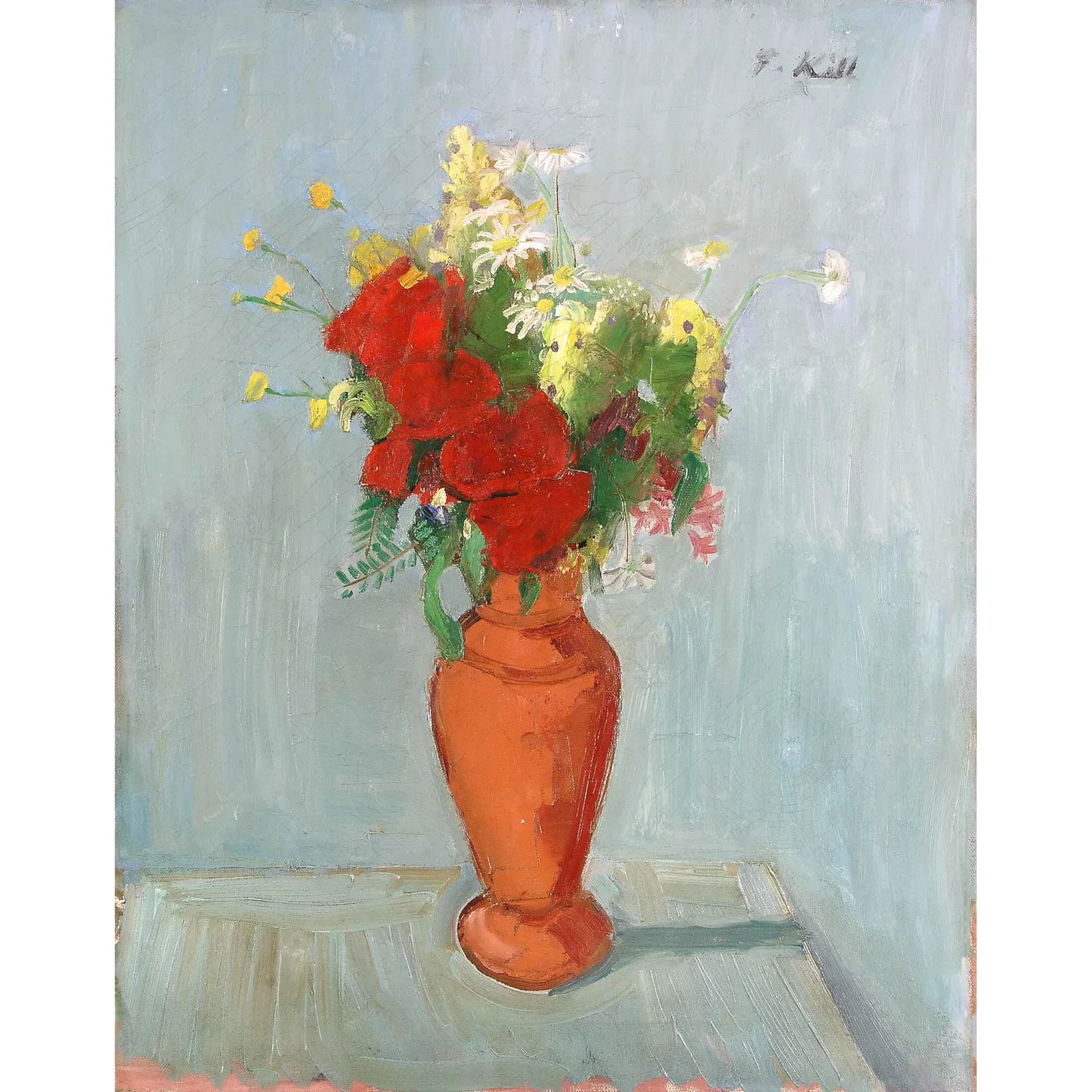 Ferdinand Kitt, Blumenstück, 1930er Jahre