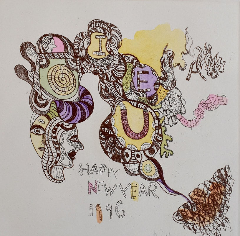 NIKI DE SAINT PHALLE, Happy New Year, 1996