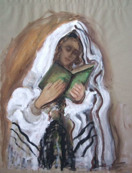 MANE KATZ, Praying Jew