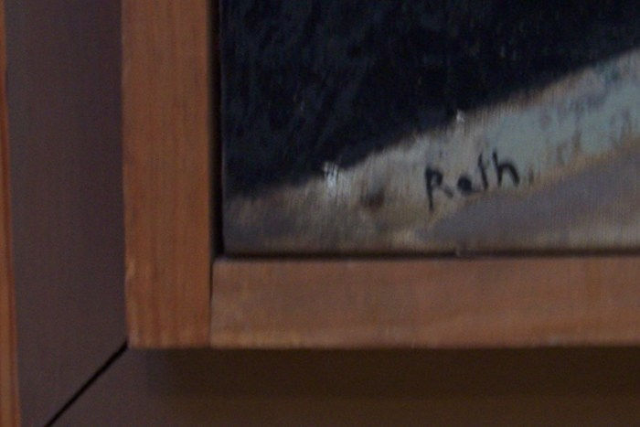 ALFRED RETH, Portrait of the Musician Mazzi, 1912