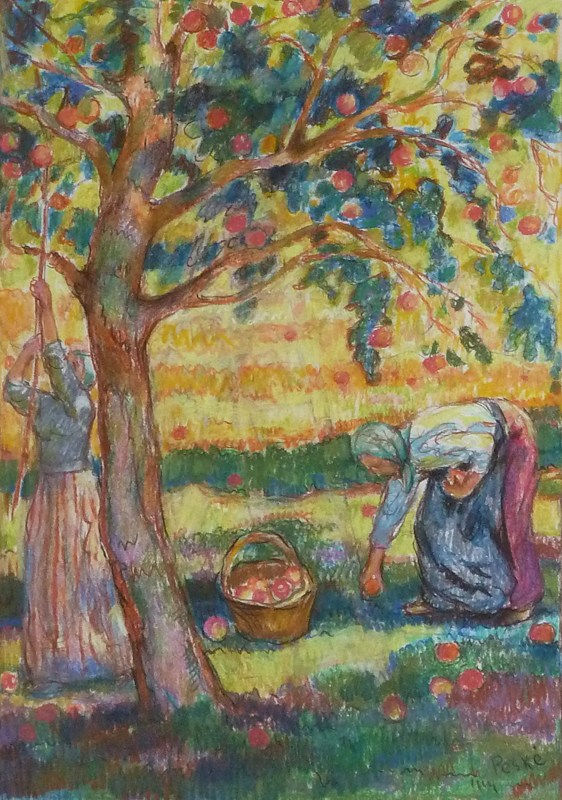 JEAN PESKE, The Apple Pickers
