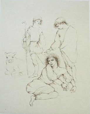 LEONOR FINI, The Tragedy of Orpheus / Die Tragodie Des Orpheus, 1982