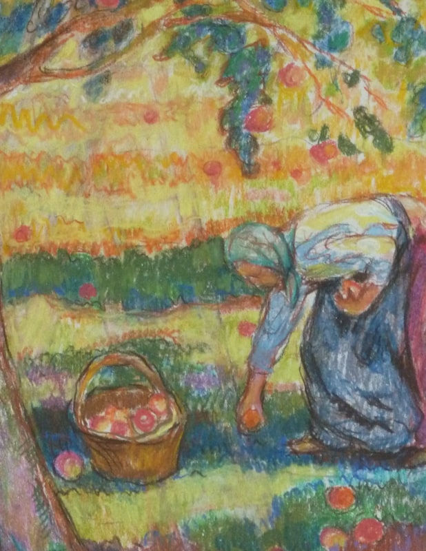 JEAN PESKE, The Apple Pickers