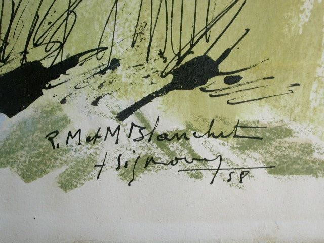 JEAN SIGNOVERT, Landscape, 1969