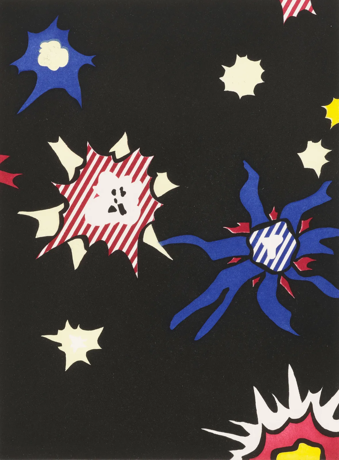 ROY LICHTENSTEIN, The New Fall of America | La nouvelle chute de L'Amérique, 1991