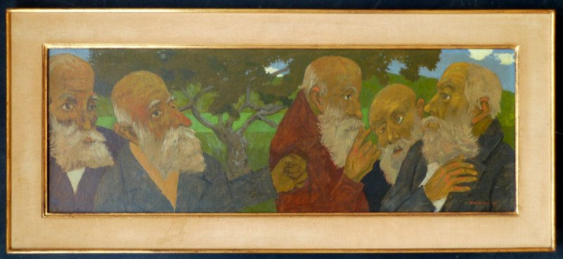 GREGOIRE MICHONZE, The Conversation, 1960