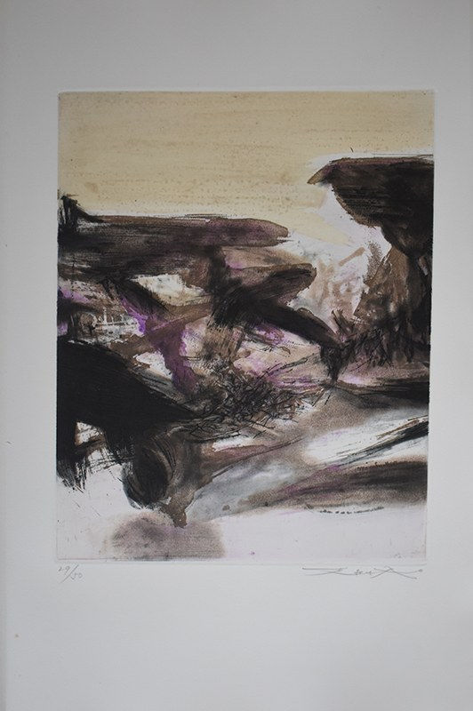 ZAO WOU-KI, Canto Pisan, 1972