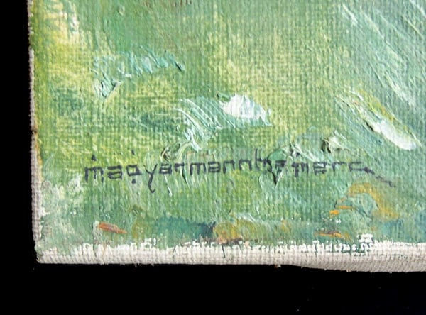 GUSZTAV MAGYAR MANNHEIMER, The Church by the Forest