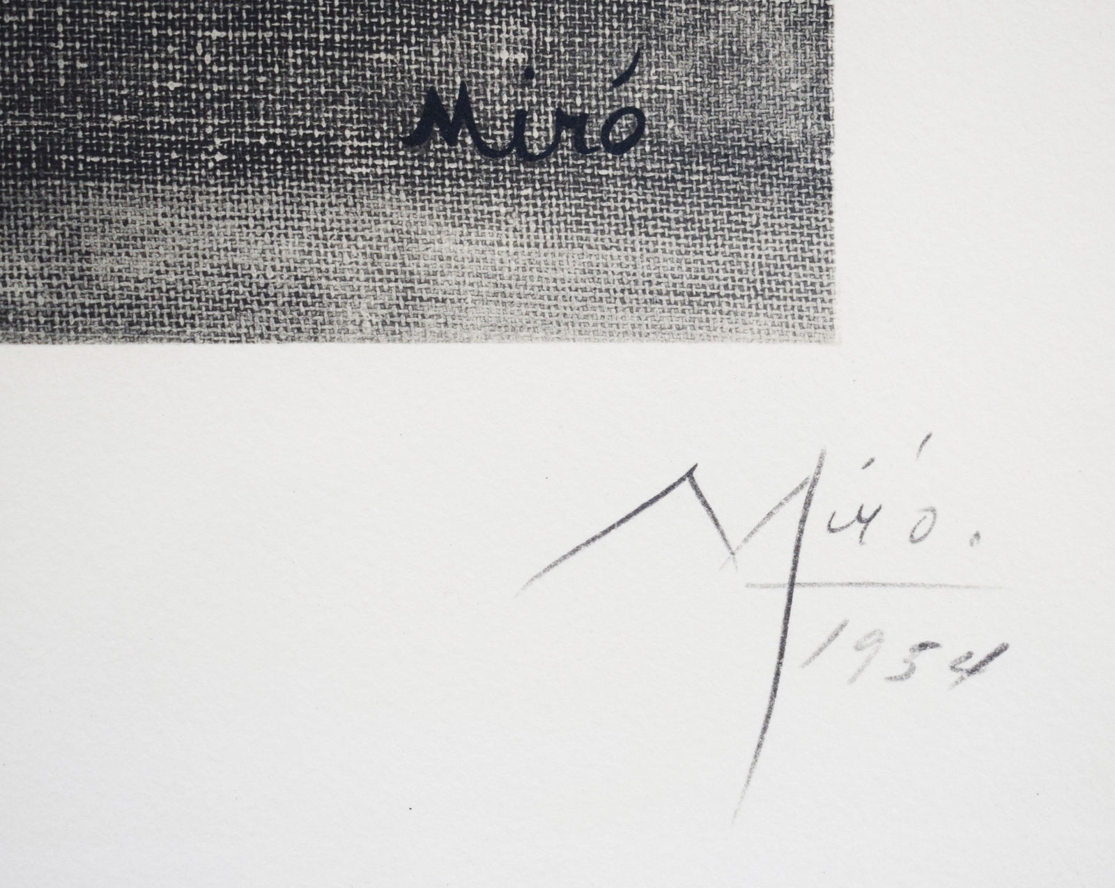 JOAN MIRÓ (After), The Smile with Flaming Wings | Le sourire aux ailes flamboyantes, 1954