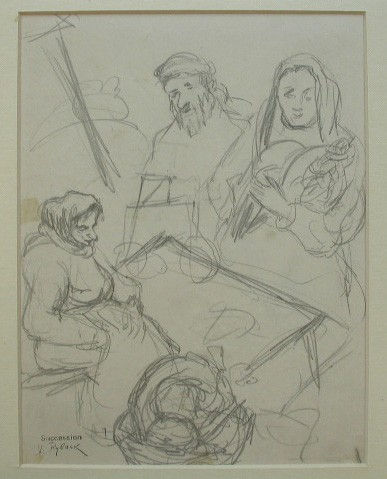 ISSACHAR RYBACK, Market Scene