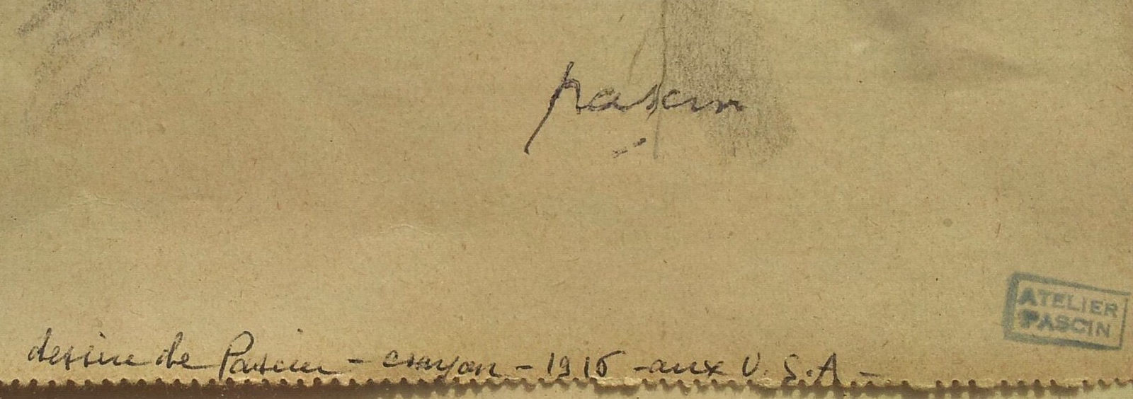 JULES PASCIN, The Trip in the Mountains, USA, 1916