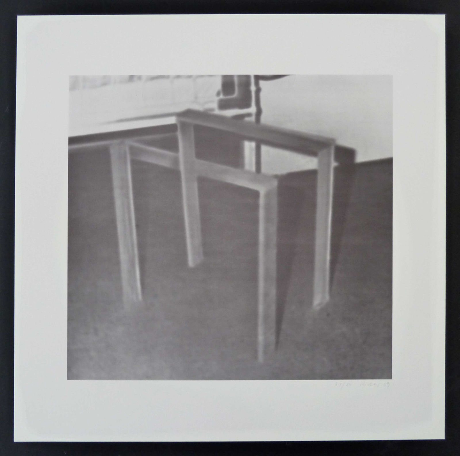 GERHARD RICHTER, Table Legs, from: Nine Objects | Neun Objekte, 1969