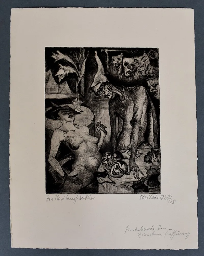 OTTO LAIS, The Mask Dealer | Der Maskhenhändler, 1927/28