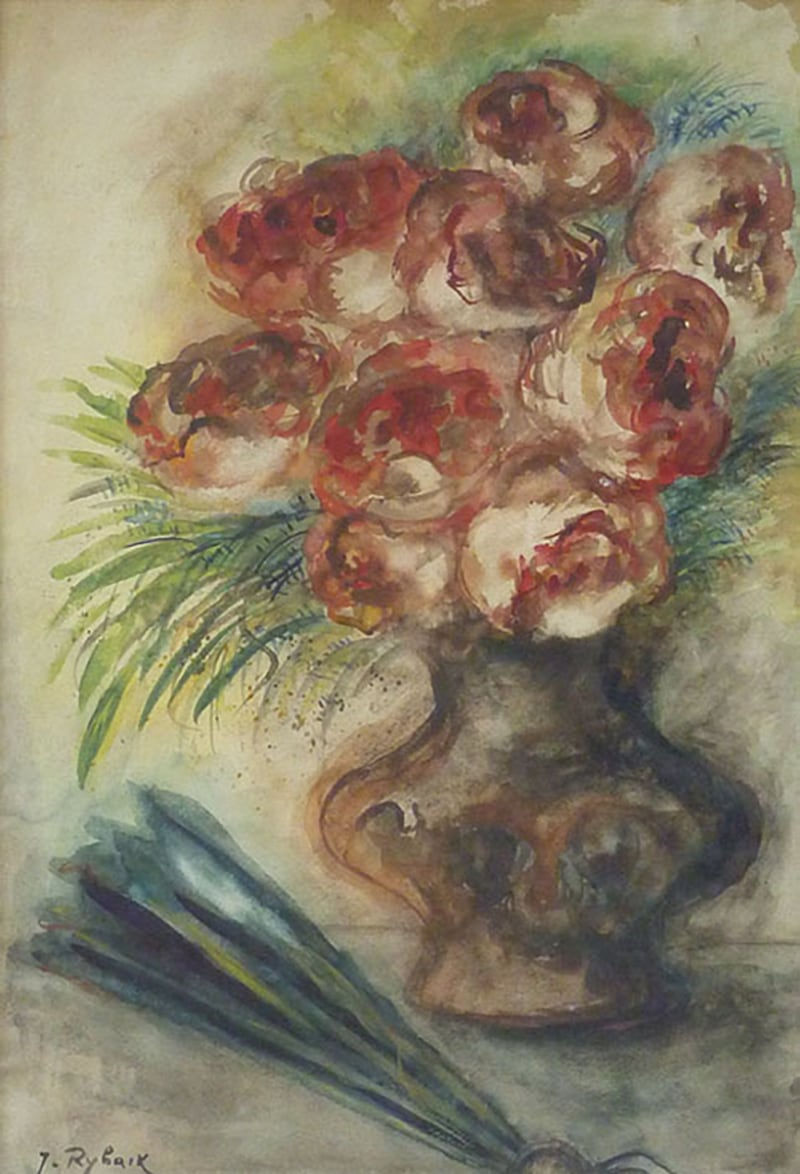 ISSACHAR RYBACK, Vase of Flowers