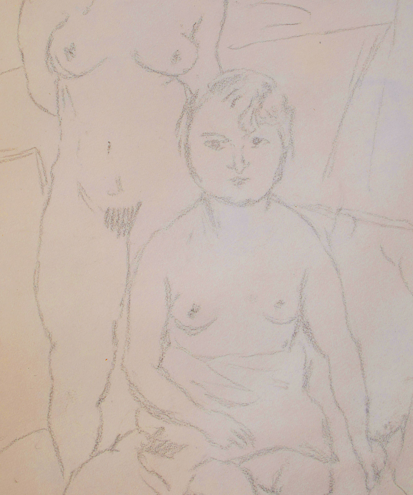 JULES PASCIN, Two Models, 1925