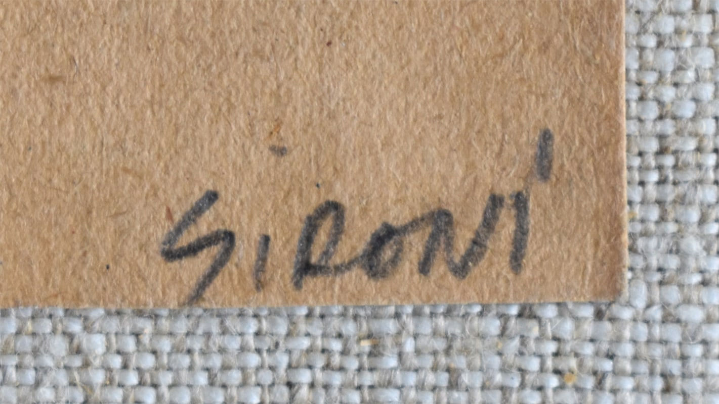 MARIO SIRONI, Heads of Two Women