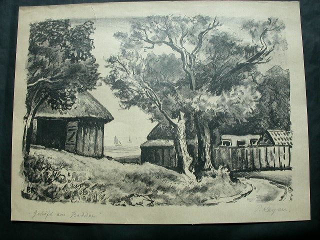 JEAN PAUL KAYSER, Going Bathing / Gehoft am Badden