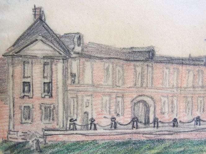 THEOPHILE ALEXANDRE STEINLEN, Chateau d'Henancourt