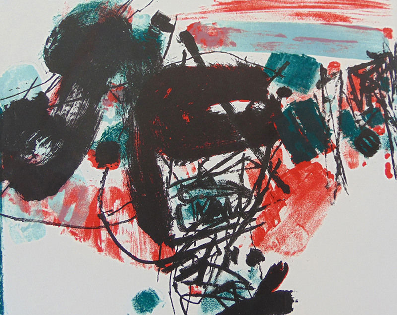 TEH-CHUN CHU, Village in a Red Rain, 1960