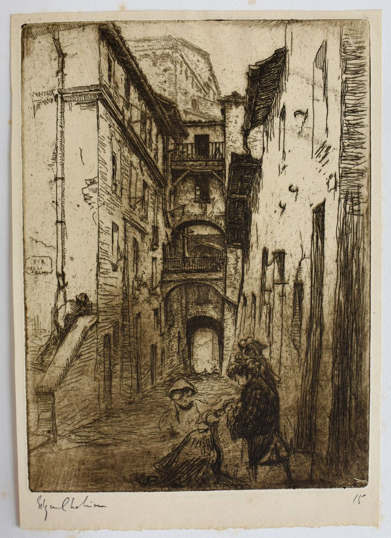 EDGAR CHAHINE, Impressions of Italy | Impressions D'italie, 1906