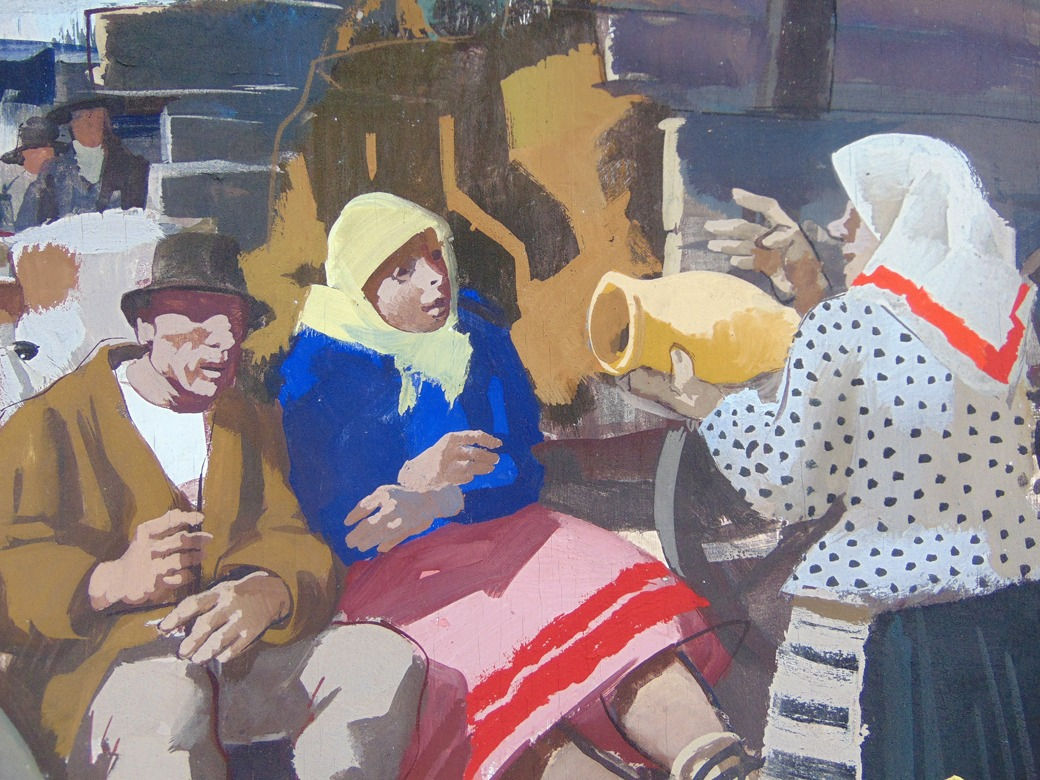 VILMOS ABA NOVAK, At the Market, ca. 1939