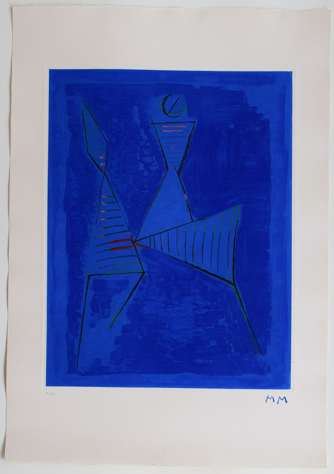 MARINO MARINI, Composition I, from: Marino from Goethe, 1979