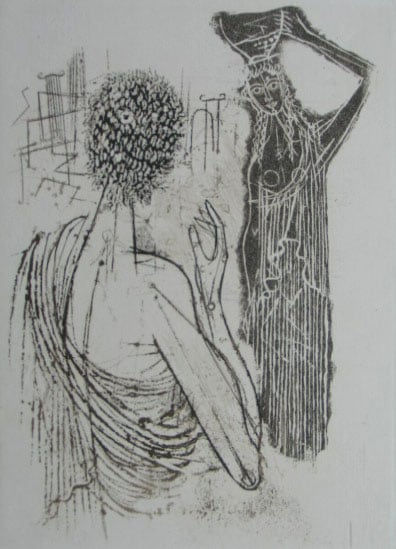 JOHNNY FRIEDLAENDER, Homeros - Man from Behind, 1953