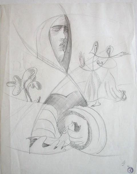 LEOPOLD SURVAGE, Femmes et Paysage / Woman and Landscape, 1936