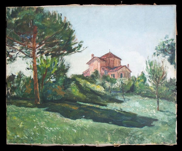 GUSZTAV MAGYAR MANNHEIMER, The Church by the Forest