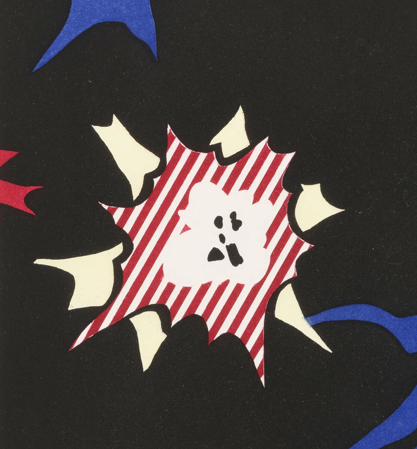 ROY LICHTENSTEIN, The New Fall of America | La nouvelle chute de L'Amérique, 1991