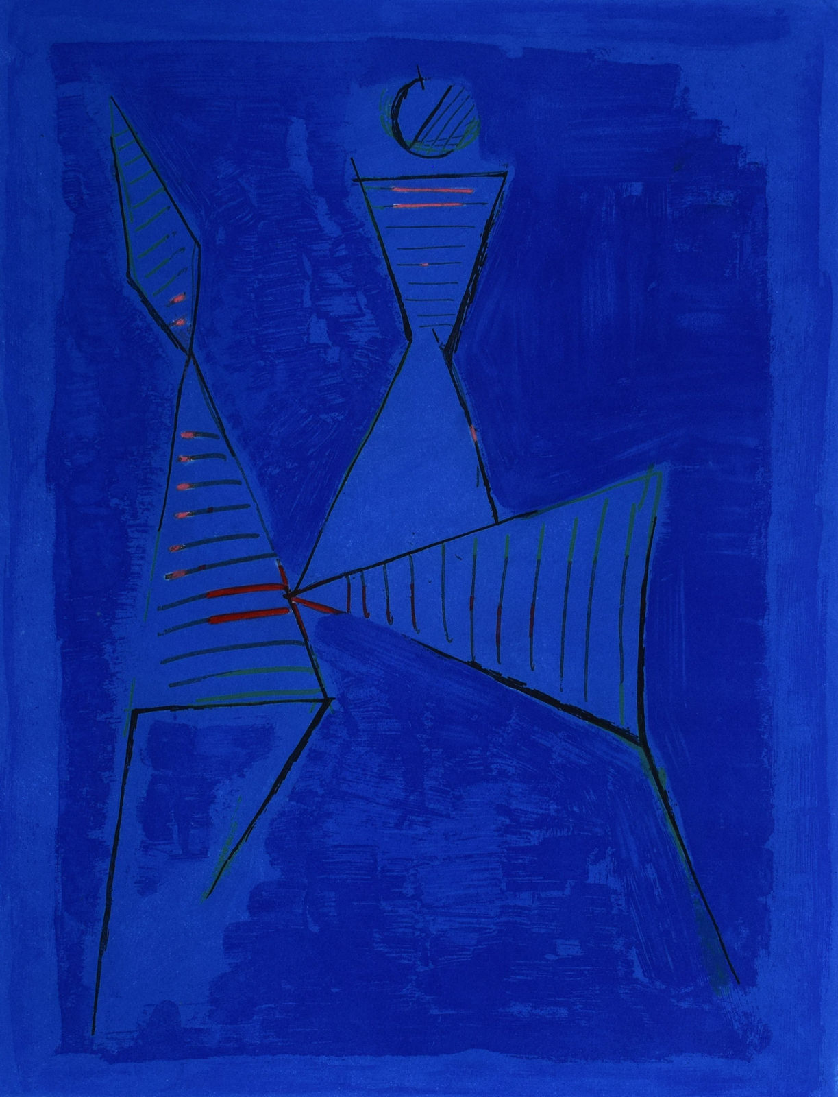 MARINO MARINI, Composition I, from: Marino from Goethe, 1979