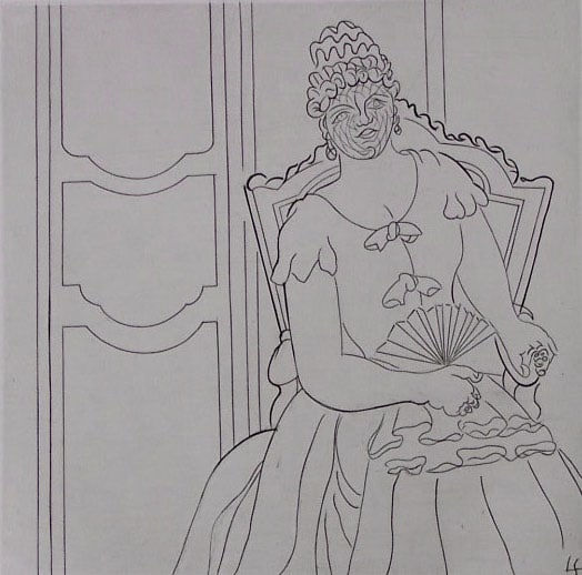 LEOPOLD SURVAGE, "Les Paysans VIII" - De Balzac