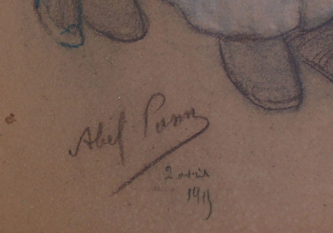 ABEL PANN, Soldiers in World War I, 1913