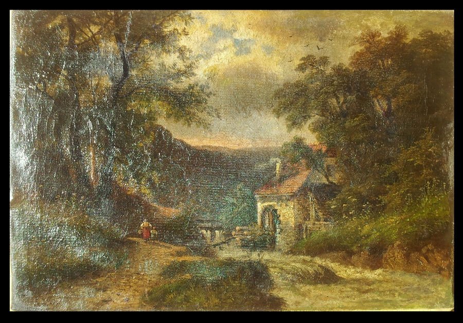 EDUARD HEIN, Landscape, 1854-1918