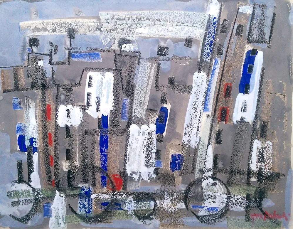 JUN DOBASHI, Composition no. 26, 1ca. 960