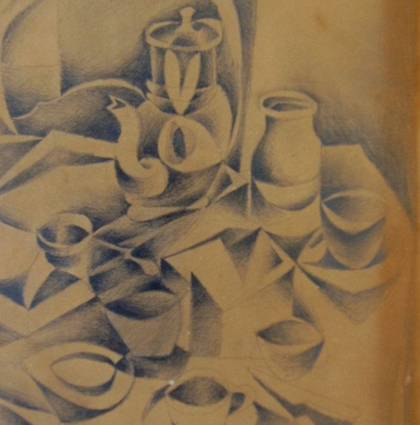 MICHAEL ARAM, Cubistic Still life, 1951