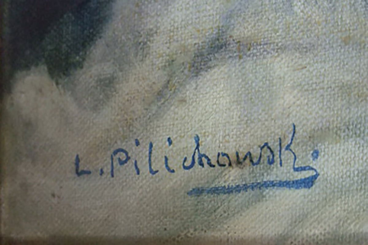 LEOPOLD PILICHOWSKI, Prayer in the Synagogue, 1927