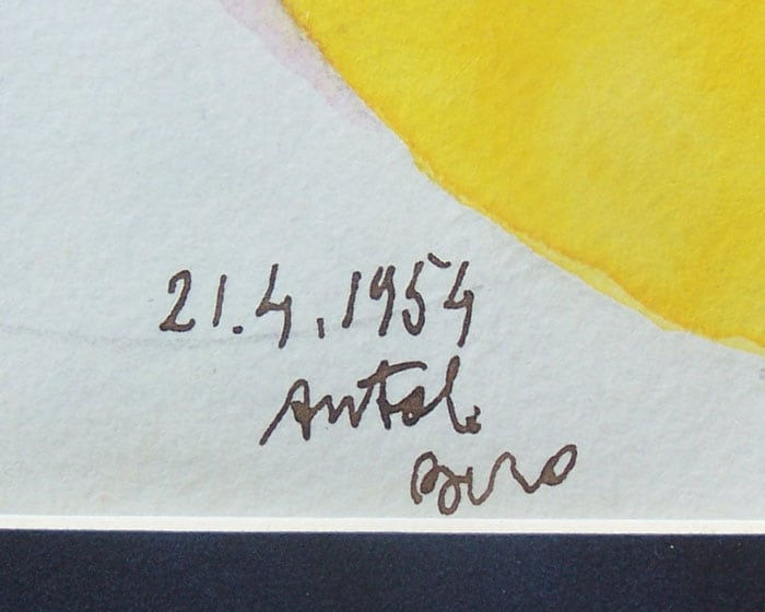 ANTAL BIRÓ, Balloons, 1954