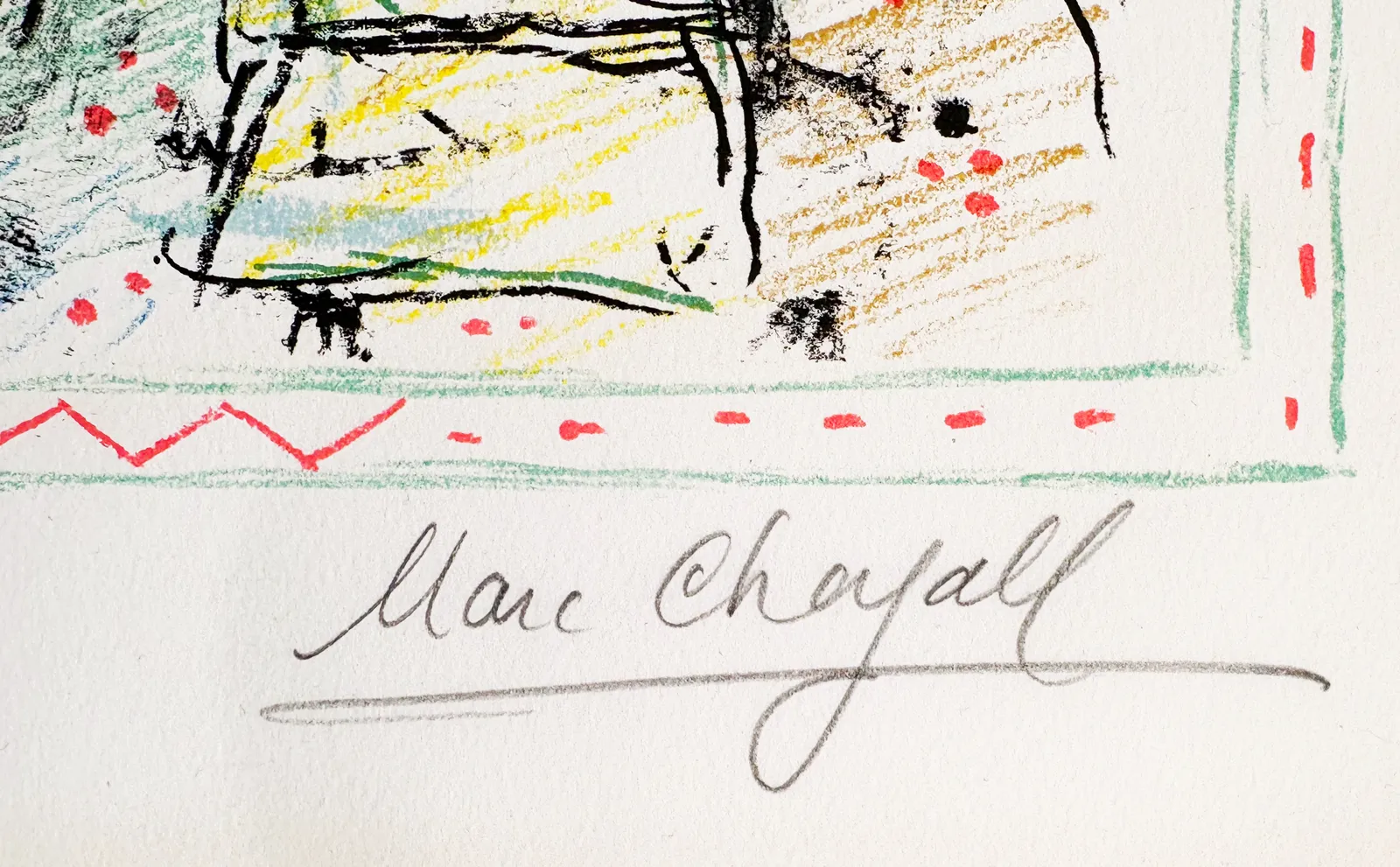 MARC CHAGALL, The Ride | Le Chevaucheé, 1970