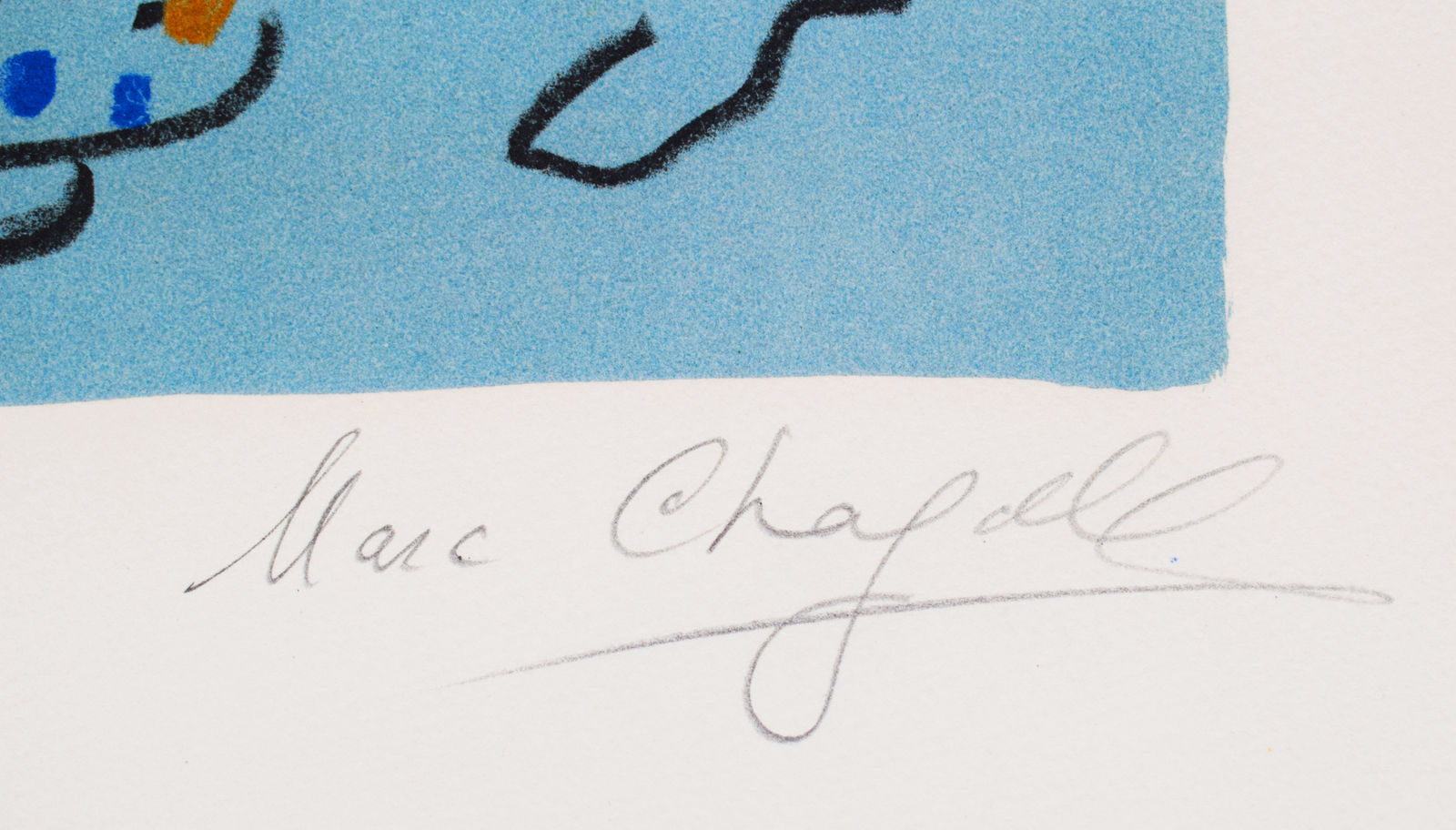 MARC CHAGALL, The House in my Village, from: The Lithographs of Chagall, Volume I | La maison de mon village: Chagall lithographe Tome I, 1960