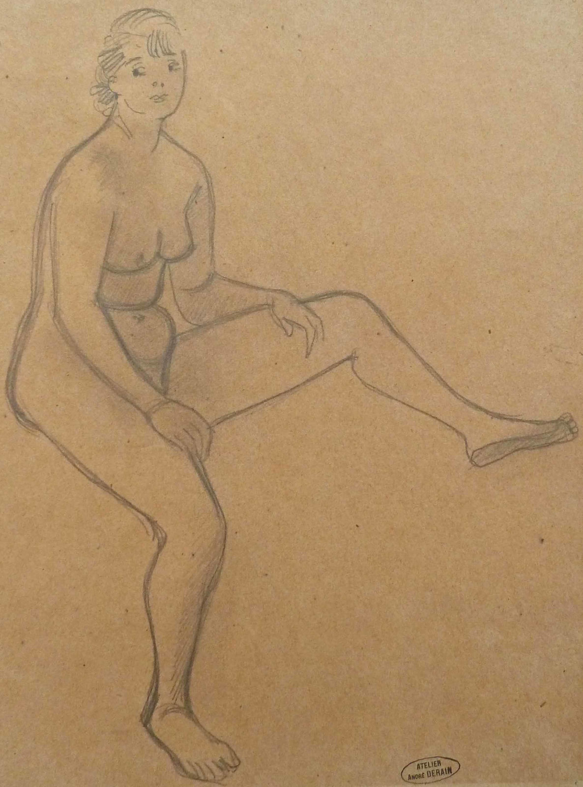 ANDRÉ DERAIN, Sitting Nude