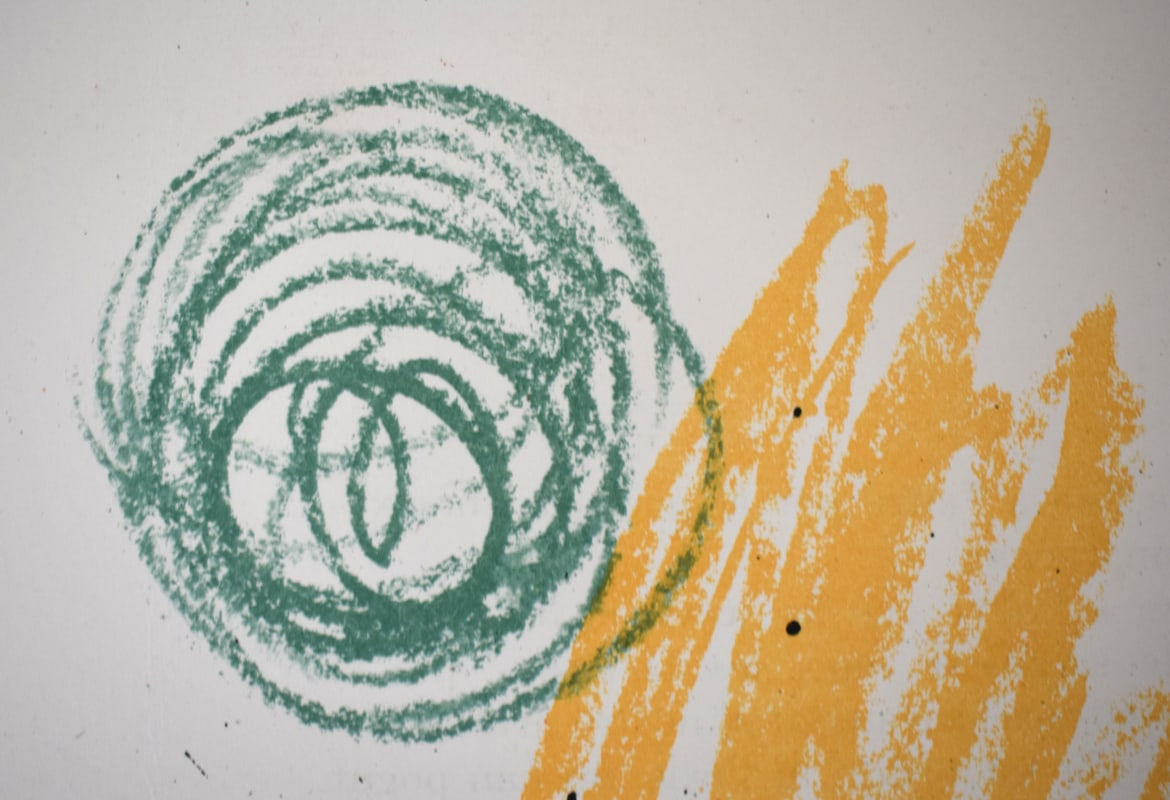 JOAN MIRÓ, Composition VIII, from: Recent Unpublished Works | Obra inèdita Recent, 1964