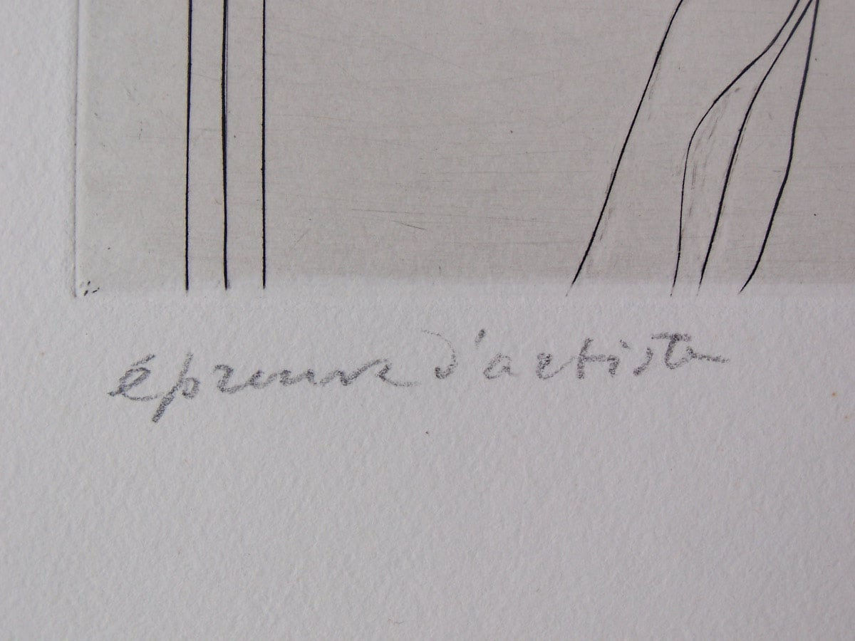 LEOPOLD SURVAGE, "Les Paysans VIII" - De Balzac