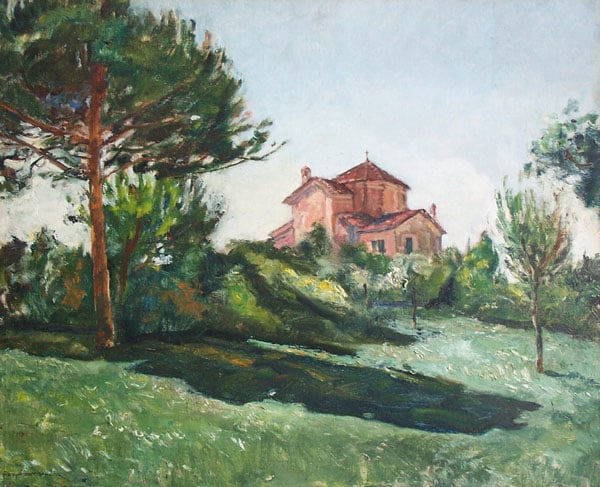 GUSZTAV MAGYAR MANNHEIMER, The Church by the Forest