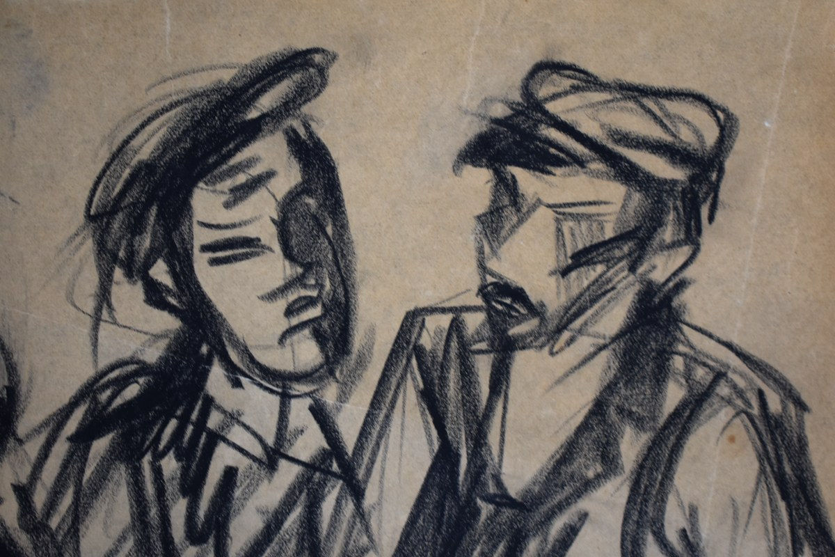 ISSACHAR RYBACK, Three Workers, 1919-1921