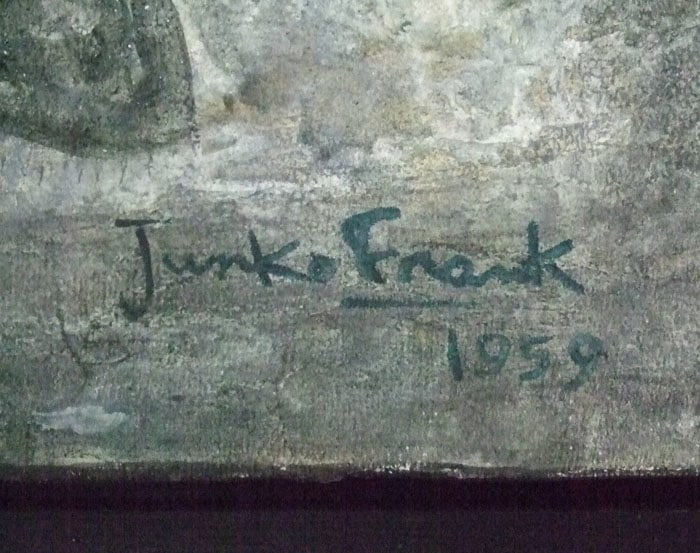 JUNKO FRANK, Automne, 1959