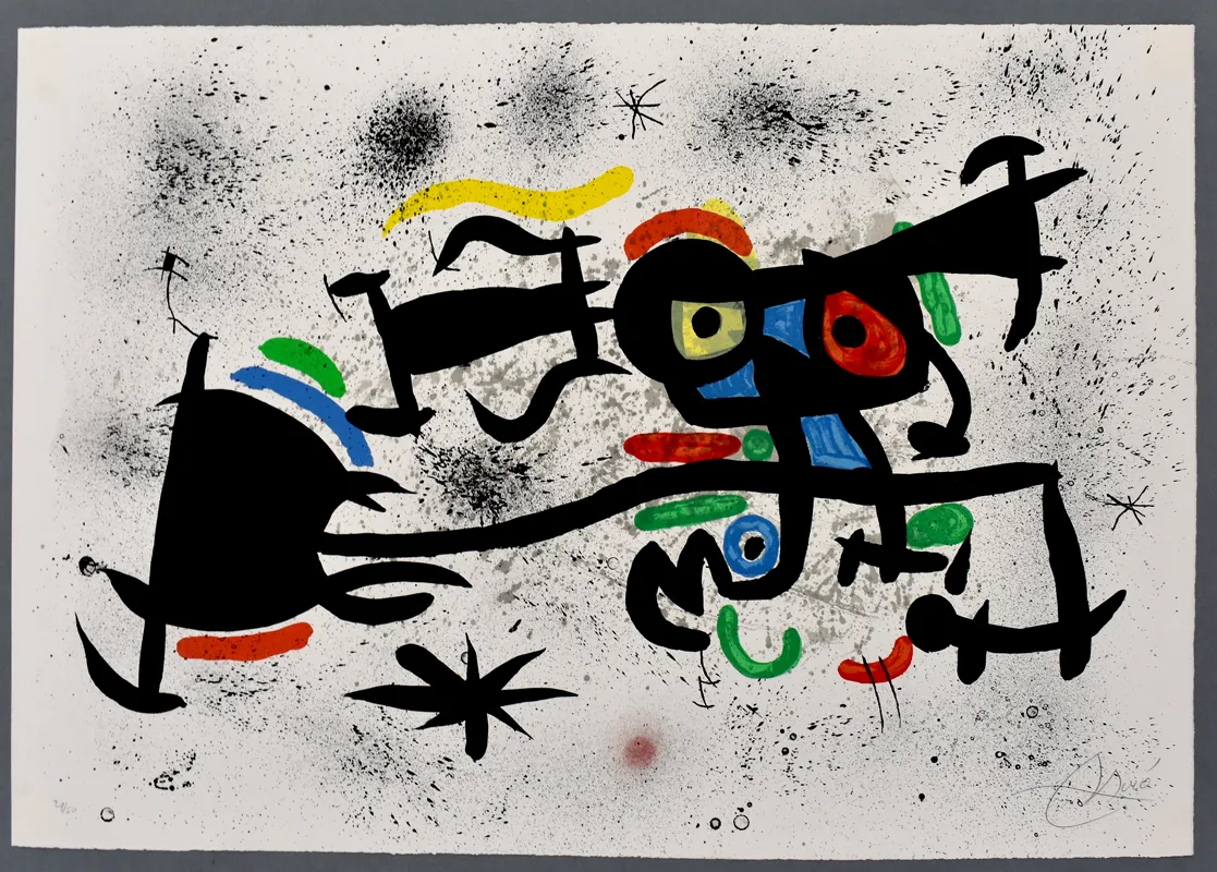 JOAN MIRÓ, China Town | Barrio Chino, 1971