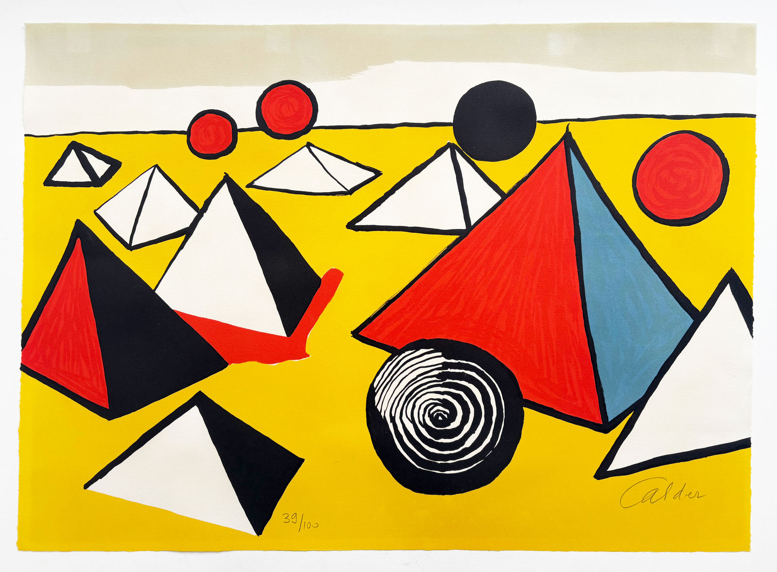 ALEXANDER CALDER, Composition XI, from The Elementary Memory | La mémoire élémentaire, 1976
