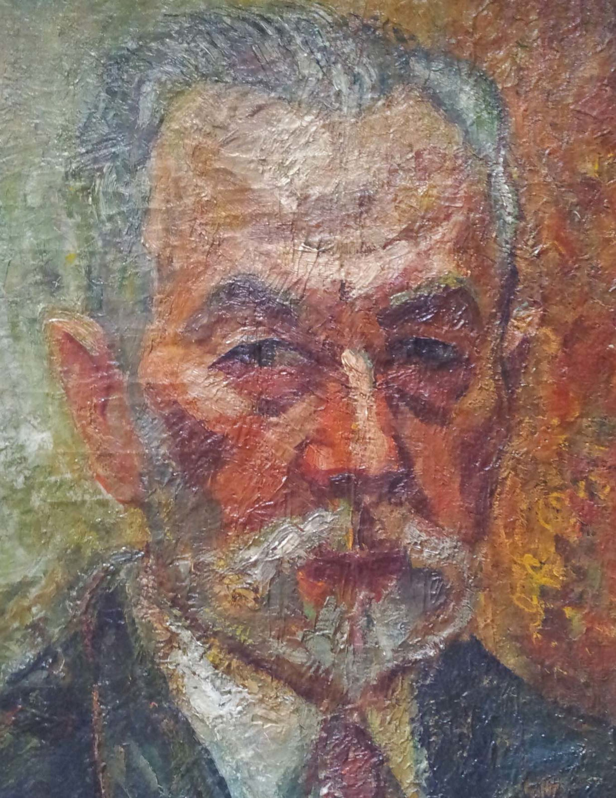 ISSACHAR RYBACK, Portrait of a Man, ca. 1925-1935